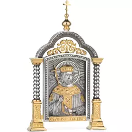 Парадная икона "Святой Константин"