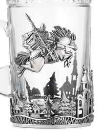 Beer mug "Bogatyrskaya sila"