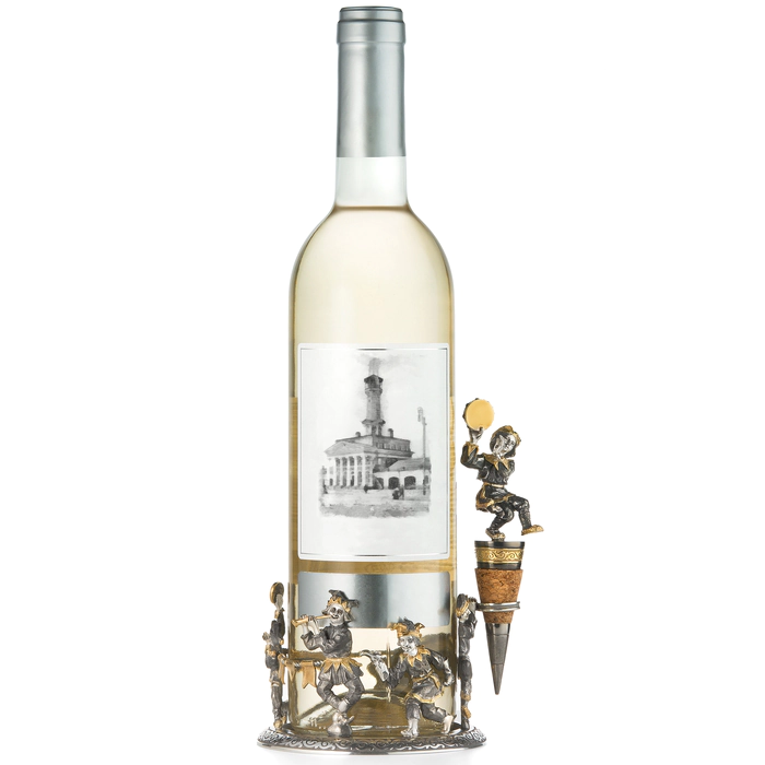 Stand for a wine bottle "Buffoons"