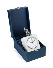 Mantel clock "Time to fish"