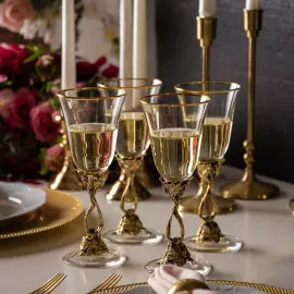 Набор бокалов "Романтик" на 4 персоны