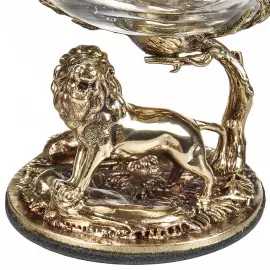 Подарочный набор бокалов для коньяка "Лесной ", на 4 персоны