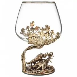 Набор бокалов для коньяка "Охотничий", на 6 персон