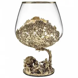 Набор бокалов для коньяка "Охотничий", на 6 персон