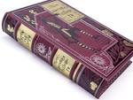 A gift book in a leather cover "Gulliver's Travels" by J. Swift