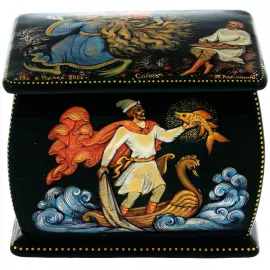 Ларец "Садко" Палех