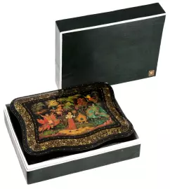 Шкатулка "Василиса" Палех