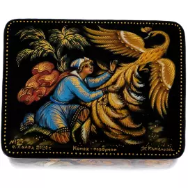 Ларец "Конек-горбунок" Палех