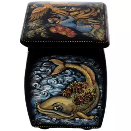 Ларец "Конек-горбунок" Палех