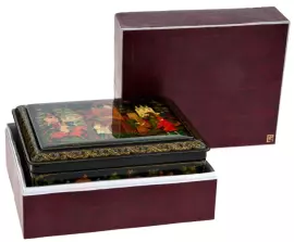 Ларец "Русские сказки" Палех