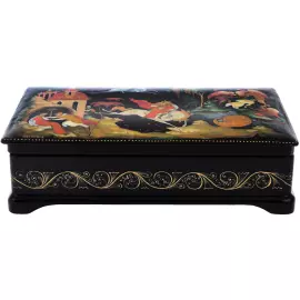 Шкатулка "Марья Моревна" Палех