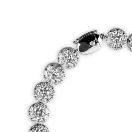 Браслет "Mirage" из белого золота с бриллиантами