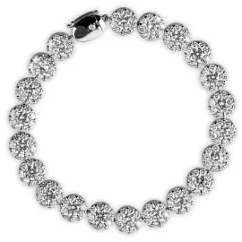 Браслет "Mirage" из белого золота с бриллиантами