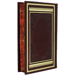 Leather-bound book "Thoughts, aphorisms and jokes of outstanding women"