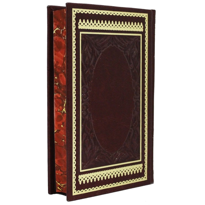 Leather-bound book "Thoughts, aphorisms and jokes of outstanding women"