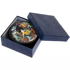 Шкатулка "Двенадцать месяцев" Палех