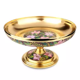 Ваза для фруктов из серебра