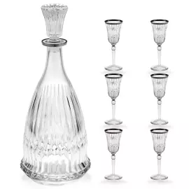 Набор для крепких напитков из хрусталя «Барселона» на 6 персон