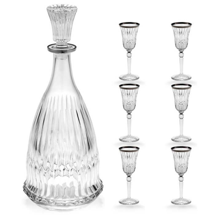 Набор для крепких напитков из хрусталя «Барселона» на 6 персон