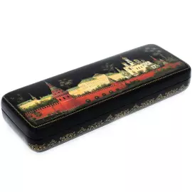 Шкатулка "Кремль" Богатикова, Палех