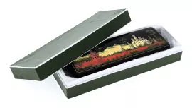 Шкатулка "Кремль" Богатикова, Палех