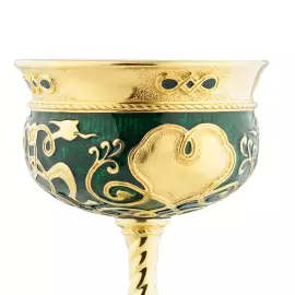 Бокал "Птицы" из серебра