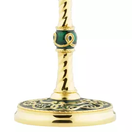 Бокал "Птицы" из серебра