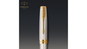 Перьевая ручка Parker Sonnet Silver Mistral GT, в подарочной упаковке
