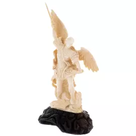 Композиция из бивня мамонта "Архангел Михаил"