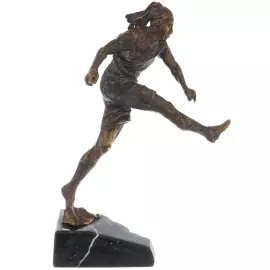 Bronze statuette "Ronaldinho"