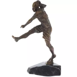 Bronze statuette "Ronaldinho"