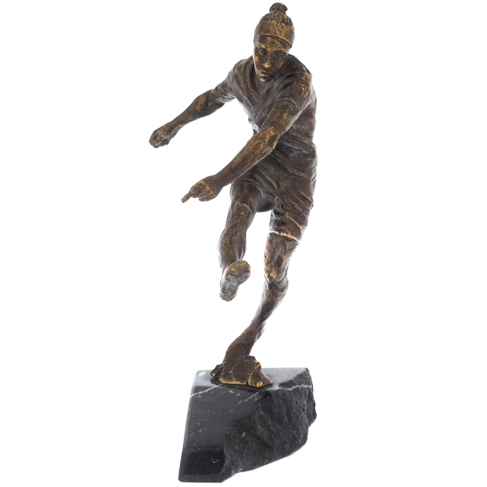 Bronze statuette "Ronaldinho"