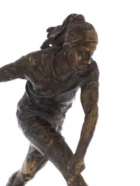 Bronze statuette "Ronaldinho"