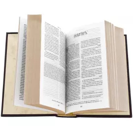 Подарочная книга в кожаном переплете "Библия" в коробе, Златоуст