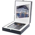Gift set with a book and a plate "Hermitage"
