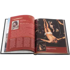 Gift set with a book and a plate "Hermitage"