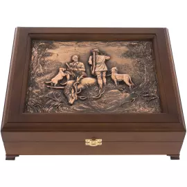 Набор для водки "На охоте" на 6 персон