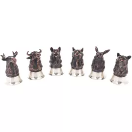 Набор для водки "На охоте" на 6 персон