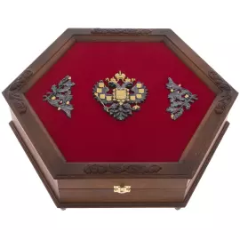 Набор для водки "Императорский гексагон" на 6 персон