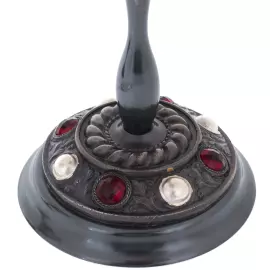 Набор бокалов "Императорский" с посеребрением, на 2 персоны