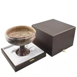 Чаша из яшмы "Пейзажная"