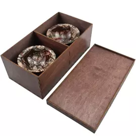 Пара чаш из яшмы "Грана"