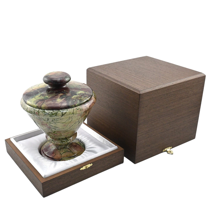 Jasper sugar bowl "Florit"