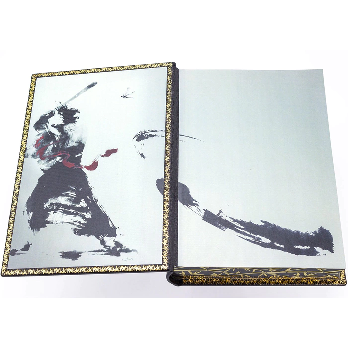 Gift book in leather cover "The Art of War" by Sun Tzu