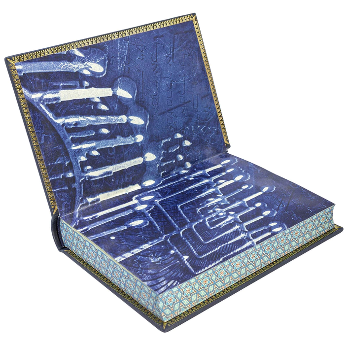 Leather-bound gift book "The Parables of King Solomon"