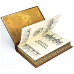 Leather-bound gift book "The Parables of King Solomon" in a box