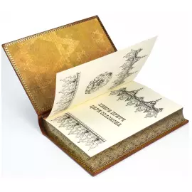 Книга подарочная в кожаном переплете "Притчи царя Соломона" в коробке