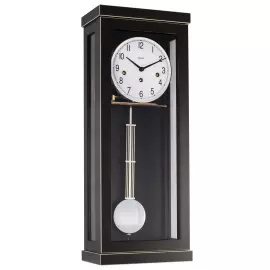 Hermle wall clock, black