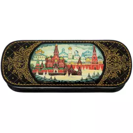 Шкатулка "Москва" Воронин, Палех