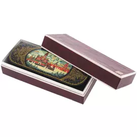 Шкатулка "Москва" Воронин, Палех